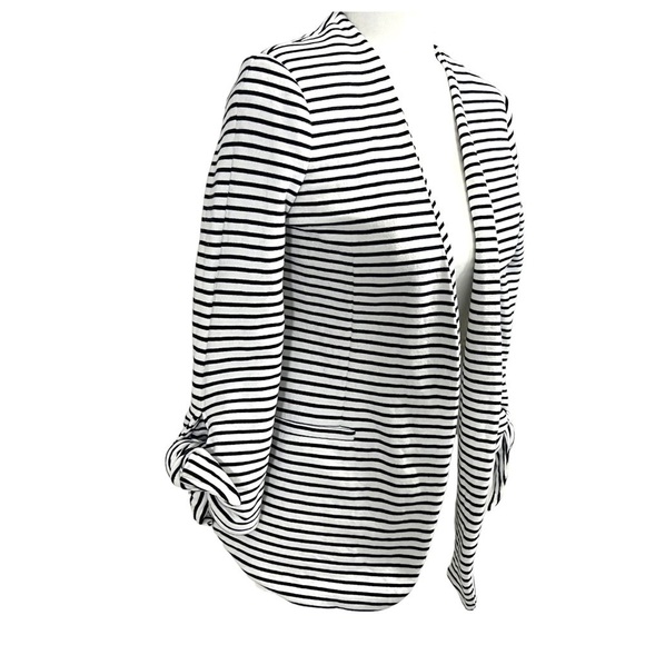 OLIVIA Moon Tie Sleeve Knit Open Front Blazer Jacket Woman’s - Picture 7 of 16